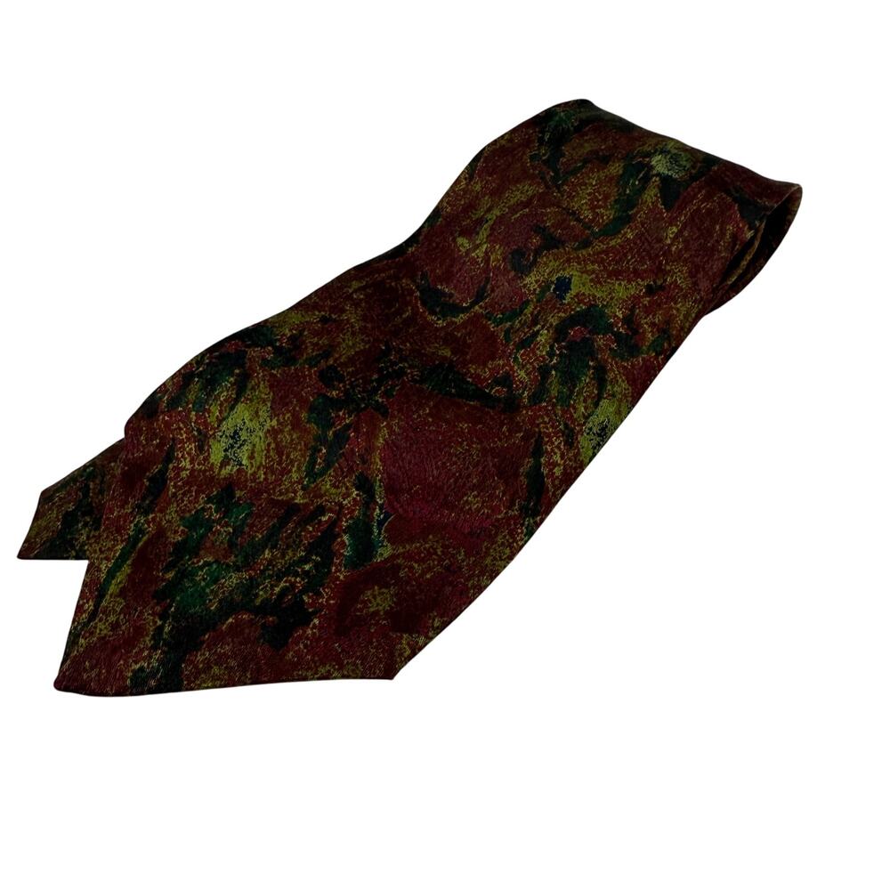 Fendi Cravatte Men's Vintage Silk Tie Multicolored Made in Italy